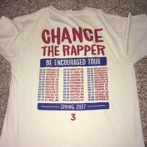 Chance the Rapper Tour Shirt
